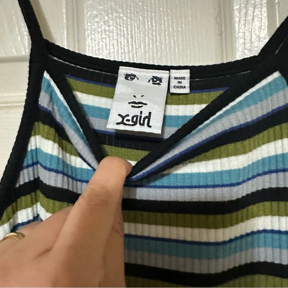 X-Girl Striped Cami All In One Size 2 - Picture 12 of 14